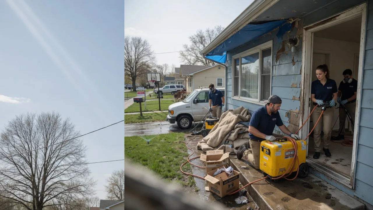Basement Flood Cleanup in Lamar, MO near me